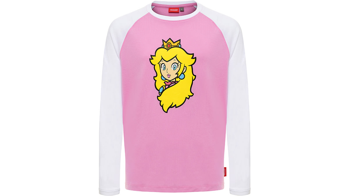 Super Mario™ - Peach™ Raglan Youth T-Shirt - Nintendo Official Site